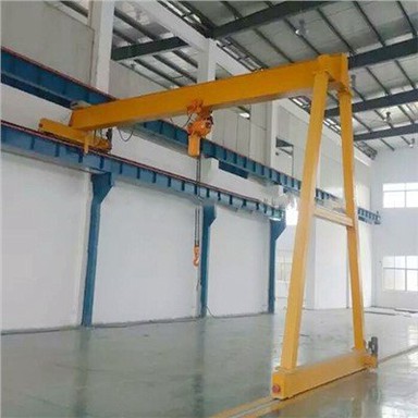 Waħda Girder Semi Gantry Crane b'Parank