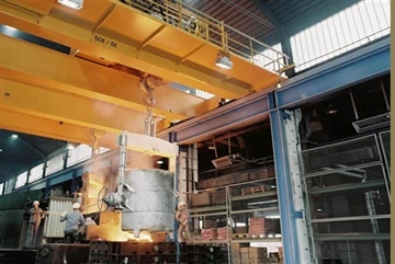 Steel Plant Metallurgical Bridge Crane - Hook Problem