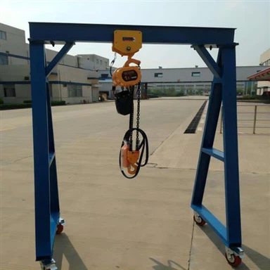 Aluminju A Qafas Gantry